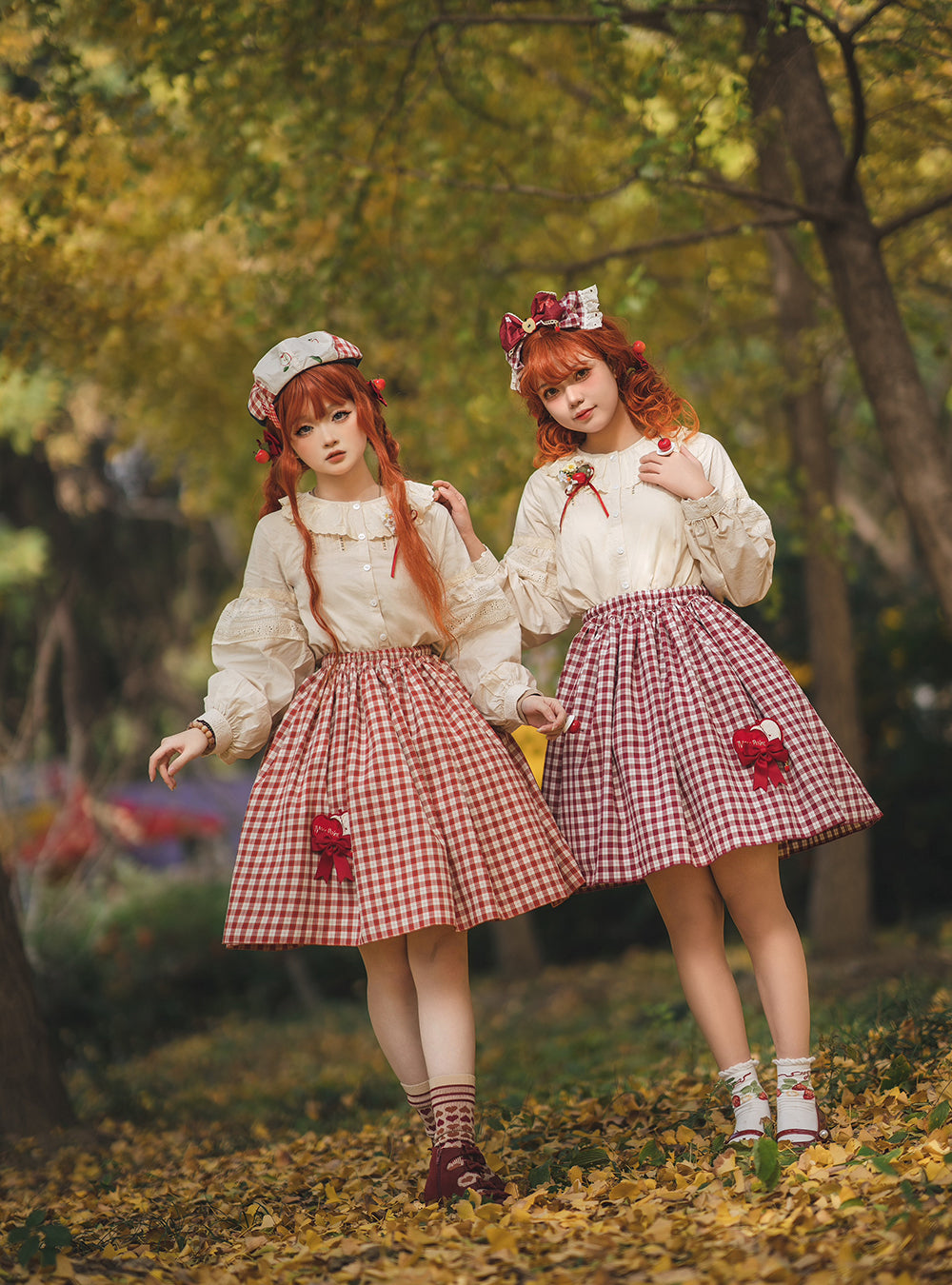 [Pre-order] Apple Garden Blouse [Buy together for 20% off]