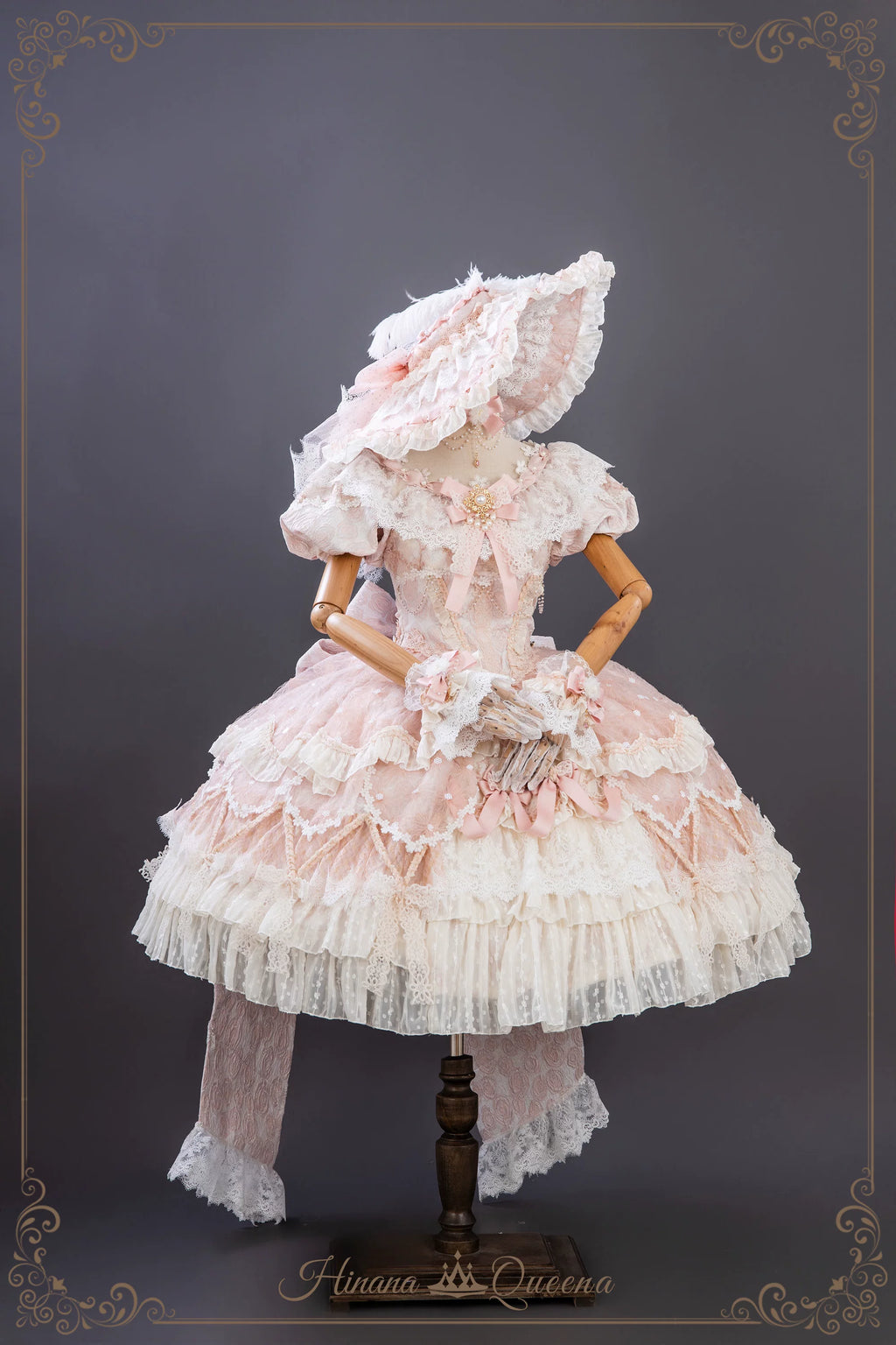 【受注予約9/16まで】Dream Magnifique プリンセスドレス・ショート丈・ピンク