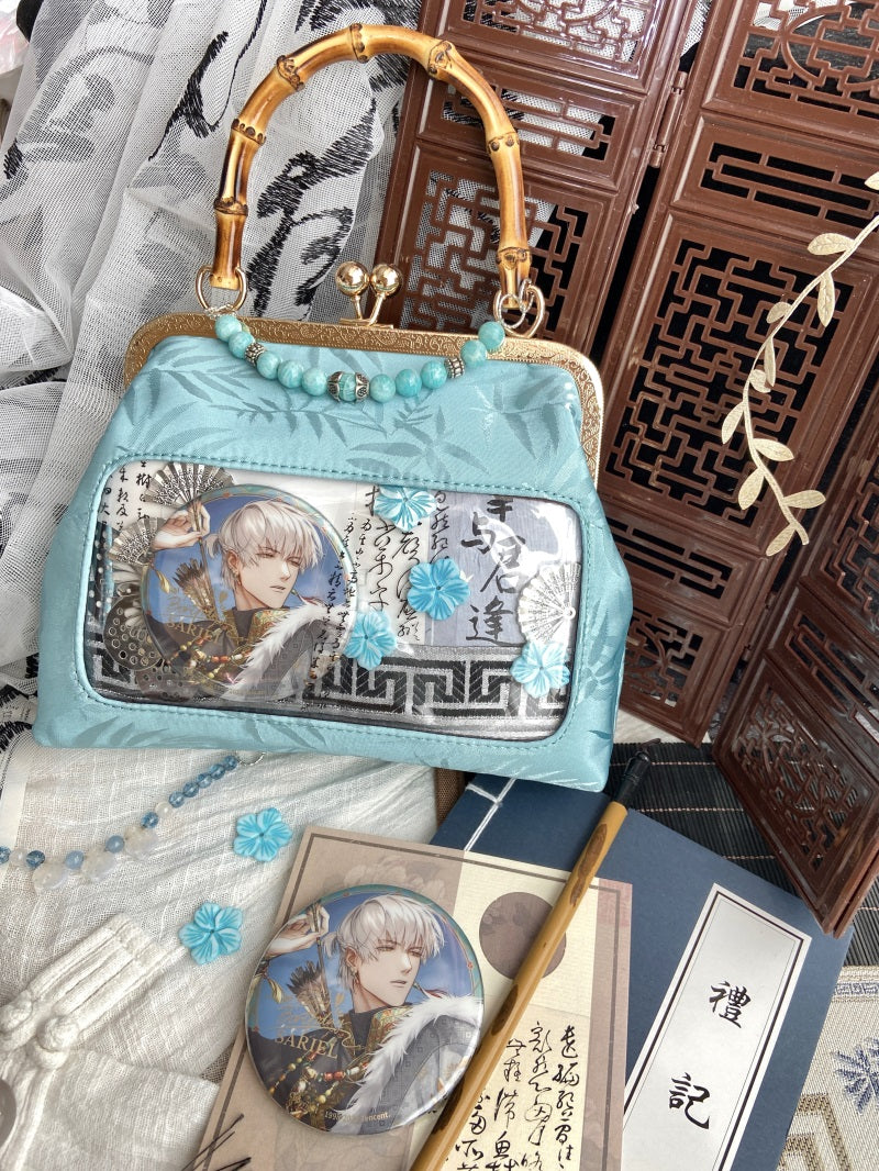 【予約販売】中華風ミニがま口痛バッグ 全9色