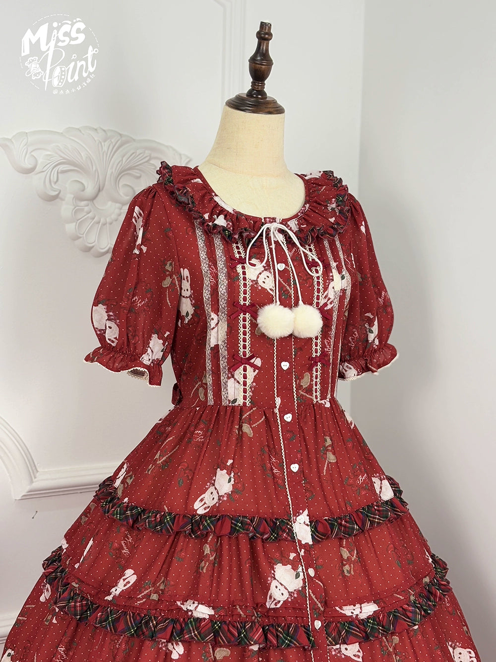 【予約販売】Sweet Berry Rabbit 半袖ワンピース