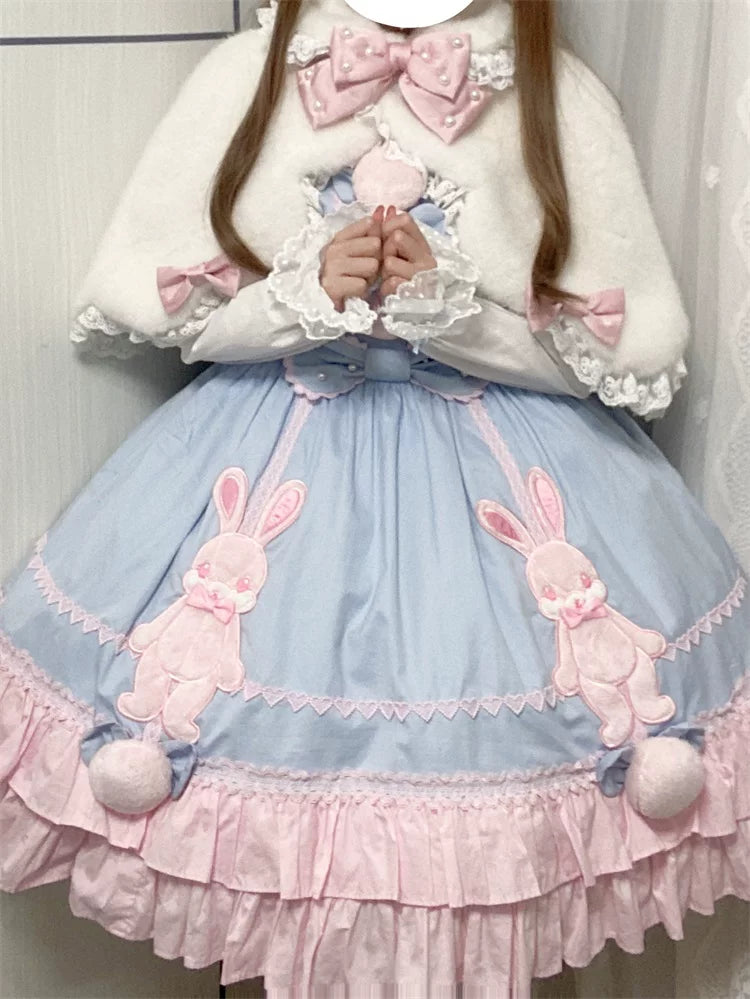 princess diary うさ耳付ケープ 全9色