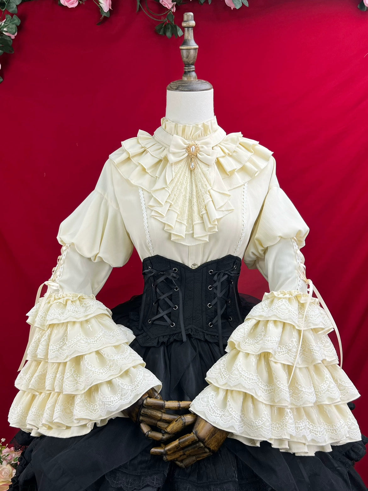 【再販・受注予約8/14まで】Good and Evil Angel 姫袖ブラウス