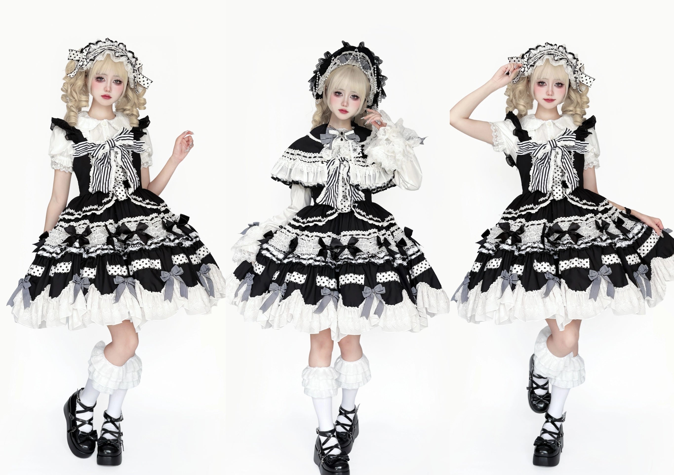 【受注予約7/28まで】Concerto Out of Order ジャンパースカート