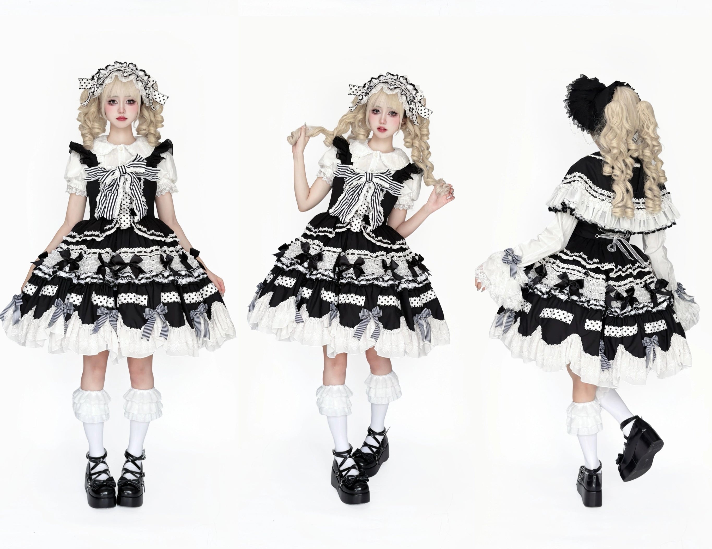 【受注予約7/28まで】Concerto Out of Order ジャンパースカート