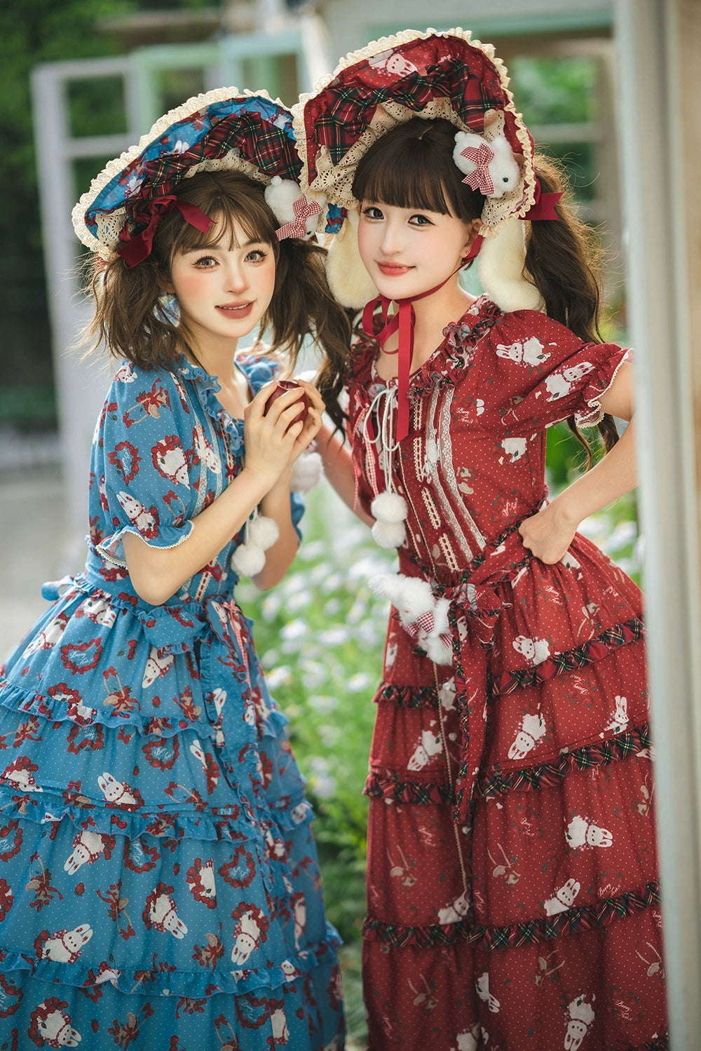 【予約販売】Sweet Berry Rabbit 半袖ワンピース