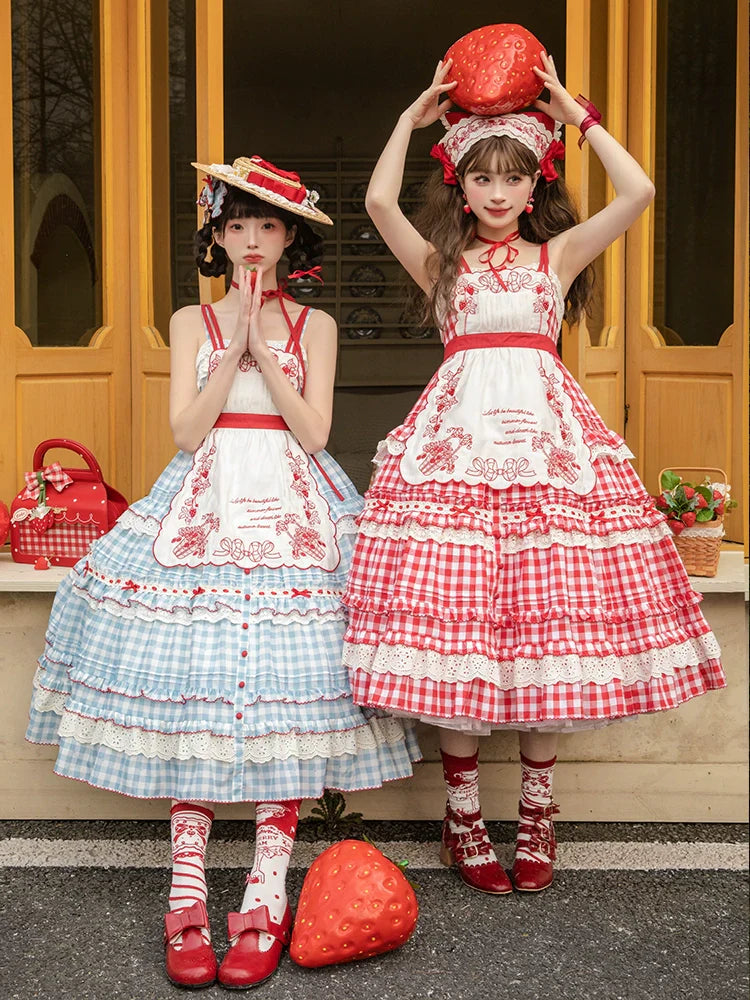 Strawberry Basket ジャンパースカート