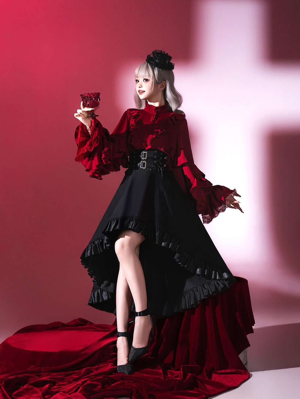 【受注予約8/19まで】Day and Night Songs フィッシュテールスカート