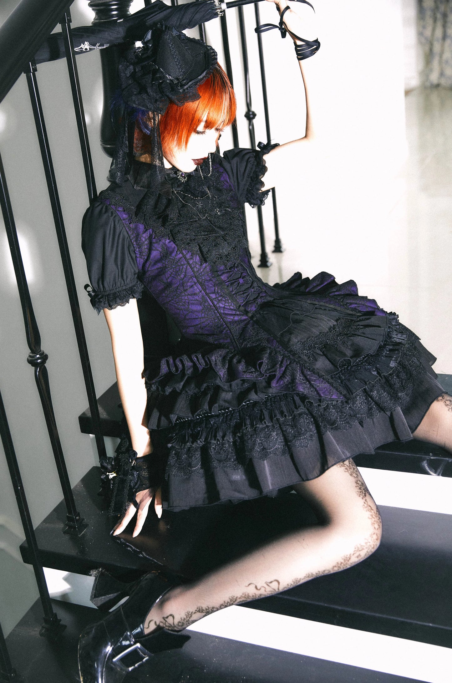 [Sales period ended] Breaking Celemony Gothic Lolita Mini Skirt