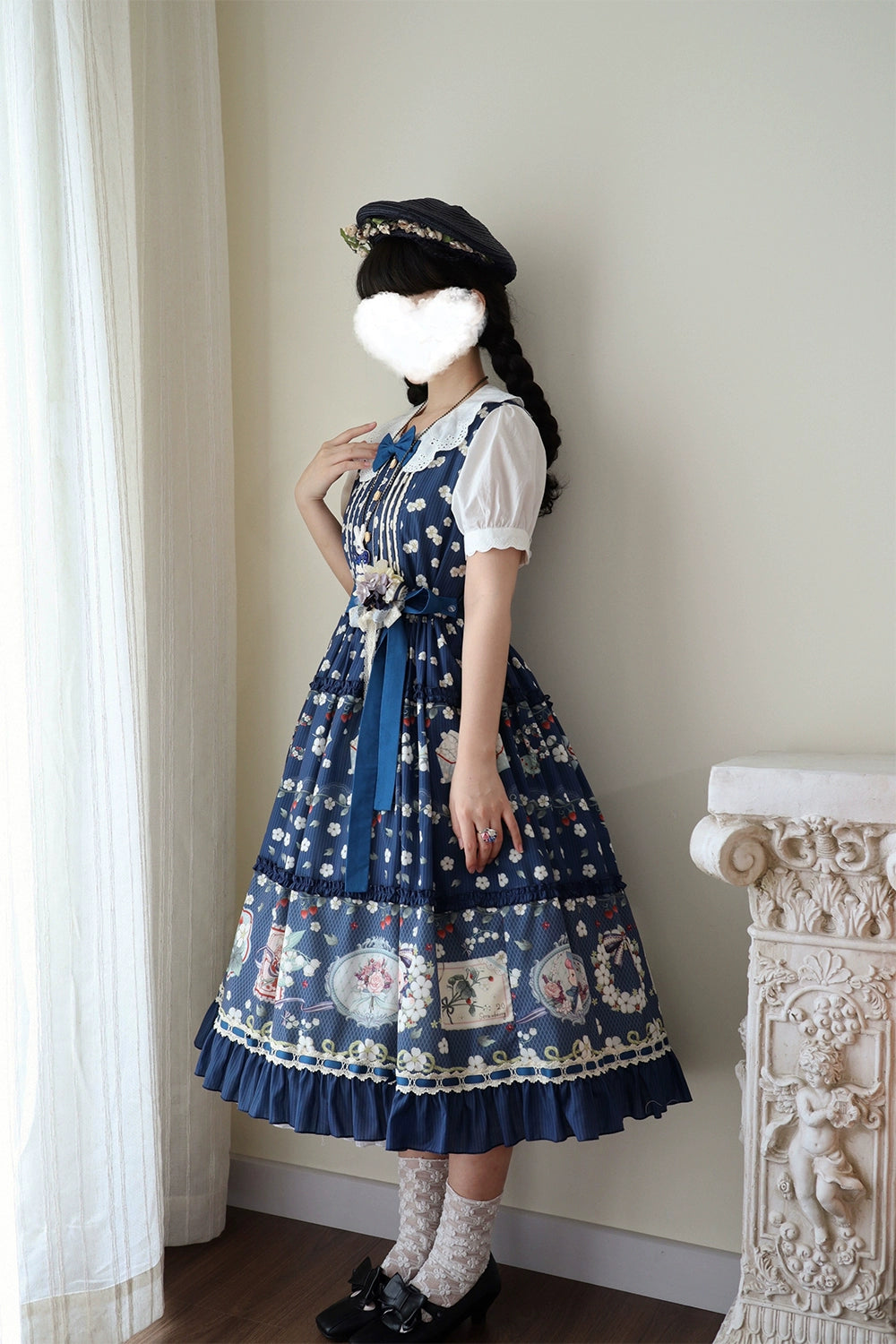 [Pre-orders available until 2/19] Sweetie Sheep Print Jumper Skirt