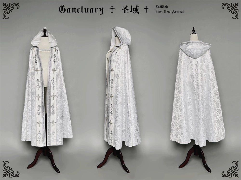 [Sale period ended] Sanctuary Gothic Lolita long cloak
