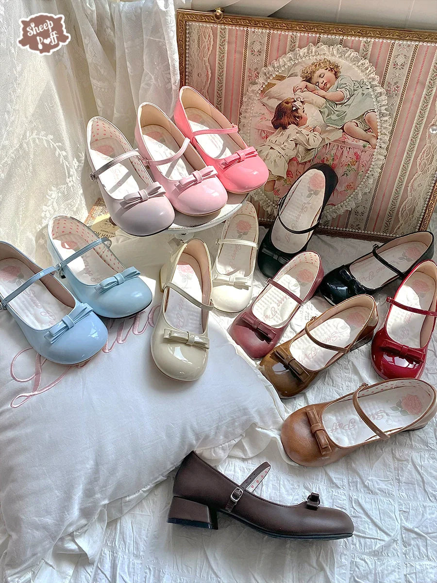 Matte round toe shoes in 6 colors