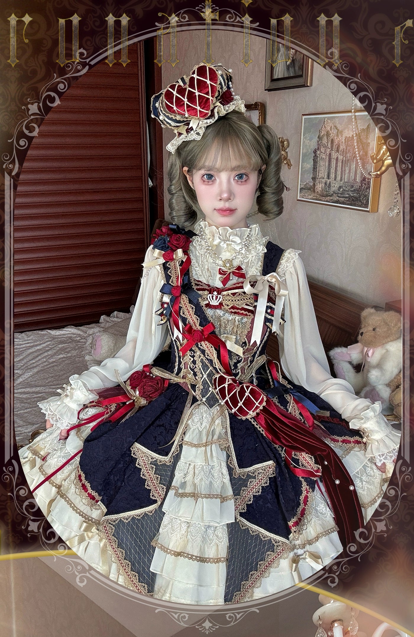 【受注予約11/27まで】Snow White Rose Coronation  ドレスフルセット