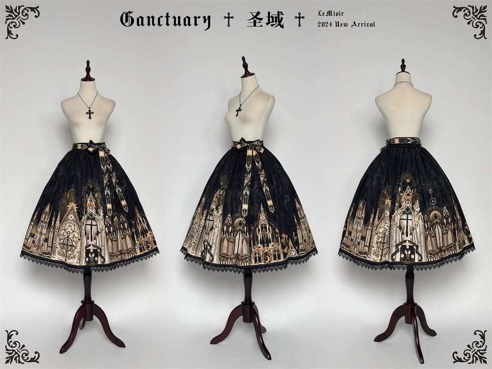 【販売期間終了】Sanctuary ゴスロリプリントスカート