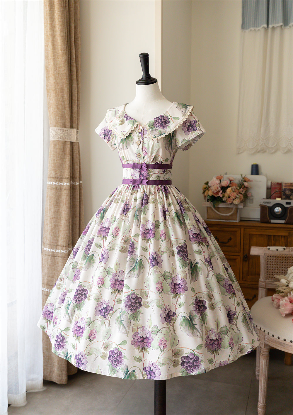 Forest Holidays Summer Dress with Headband, 5 Patterns [Type 1]