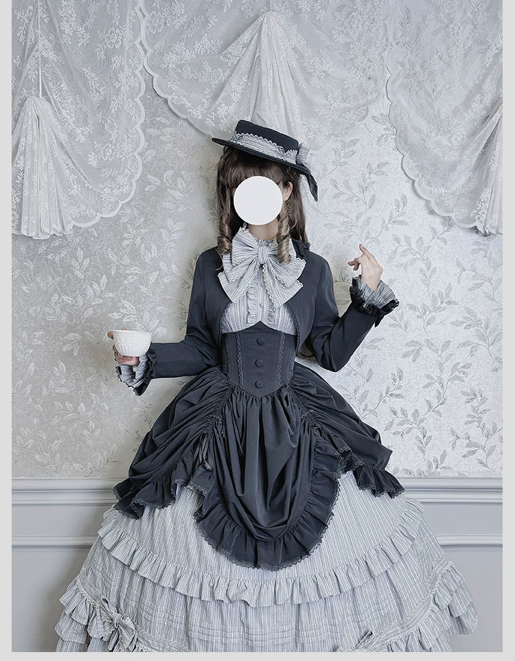 【受注予約10/28まで】Victorian Duke ブラウス・ボレロ・スカートフルセット