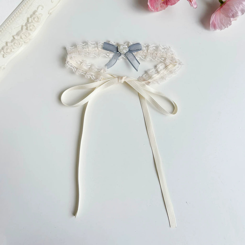 海島日記 フリルレースショート丈ジャンパースカート