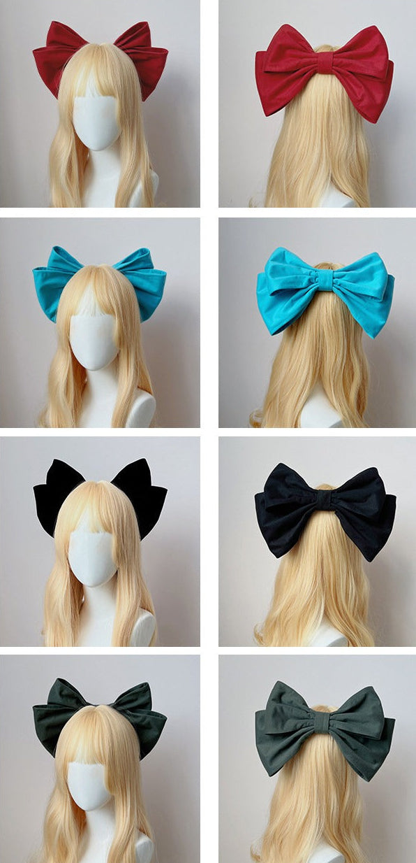 Sweetheart Pink Big Ribbon Hair Accessory
