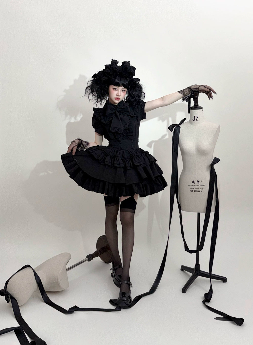 Doll's House フリル半袖ブラウス 全3色