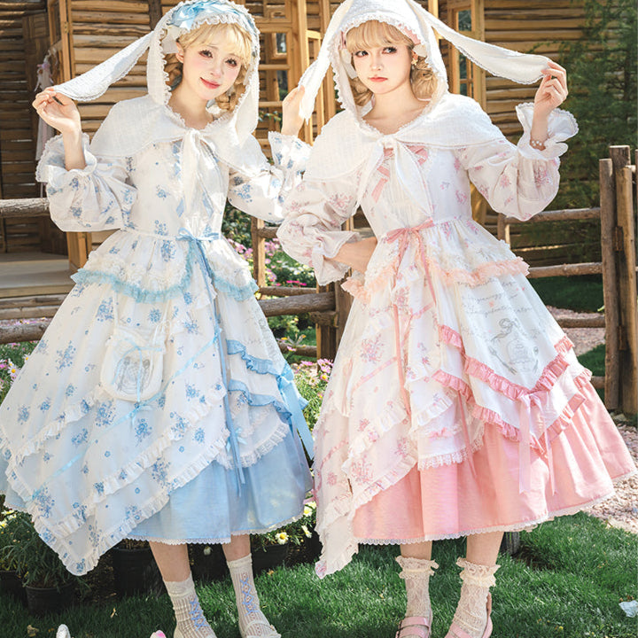 【受注予約4/8まで】Wandering Teapot 長袖ワンピース