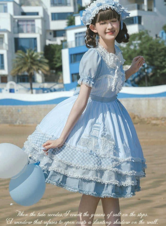 【受注予約6/18まで】The House by the Sea 半袖ワンピース