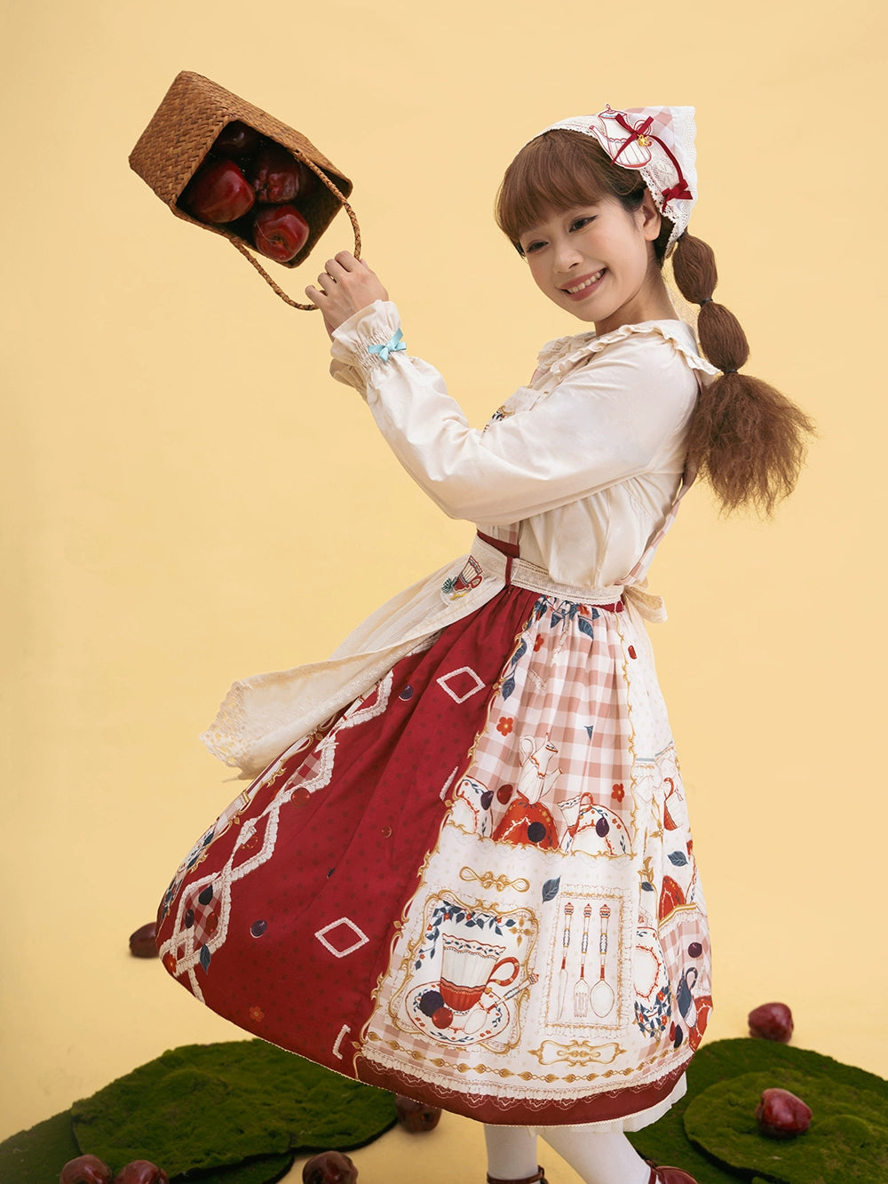 [Pre-order] Picnic Tea Party Embroidered Blouse