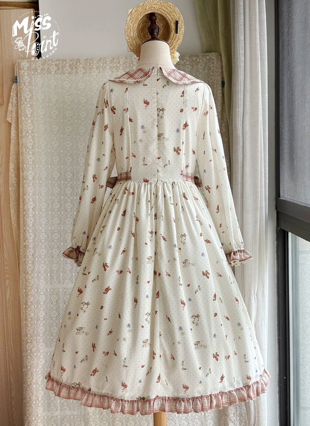 [Pre-order] Autumn Pleasure Round Collar Dress