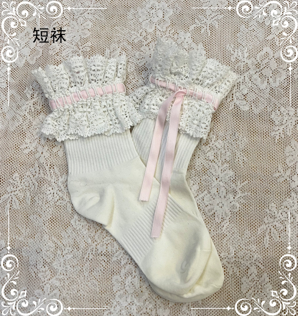 同時購入のみ【受注予約5/21まで】Laura's Doll レースソックス