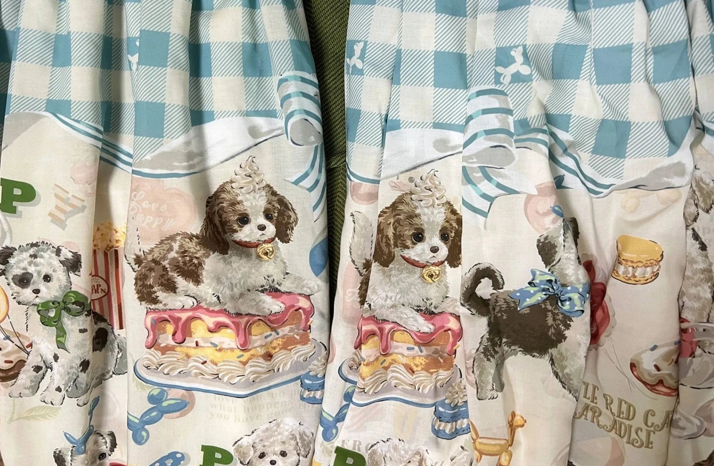 Puppy Patissier short sleeve dress
