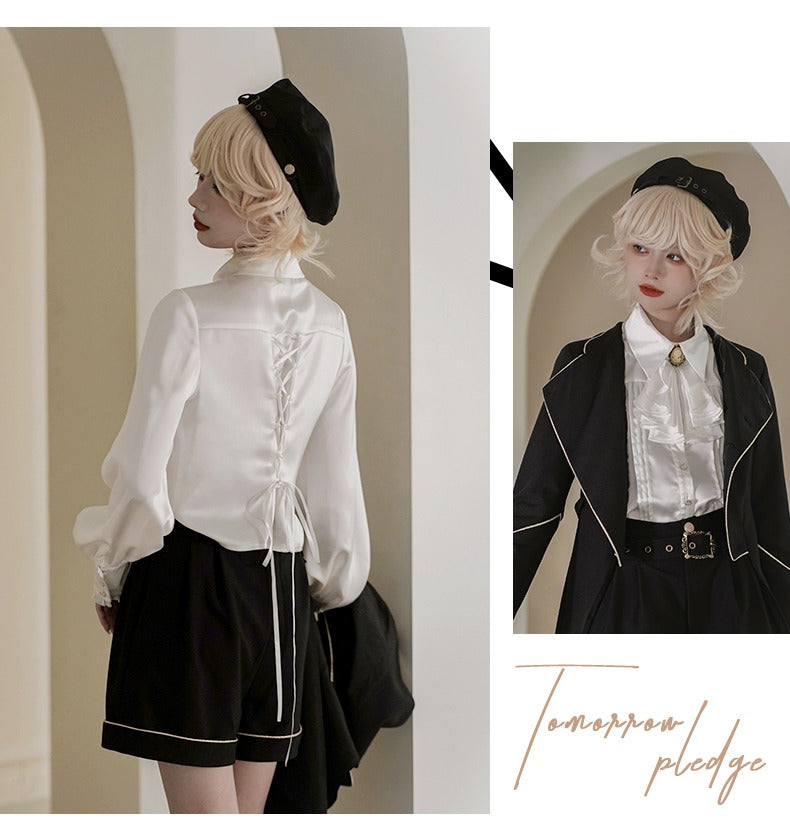 【予約販売】Tomorrow's Pledge 皇子系ショートパンツセットアップ