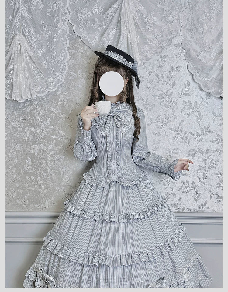 【受注予約10/28まで】Victorian Duke ブラウス・ボレロ・スカートフルセット