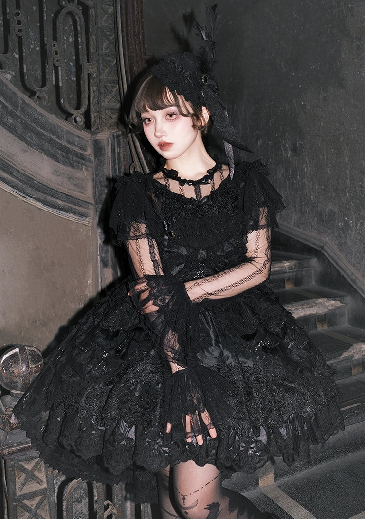 【受注予約6/18まで】Peacock Feather シアーブラウス
