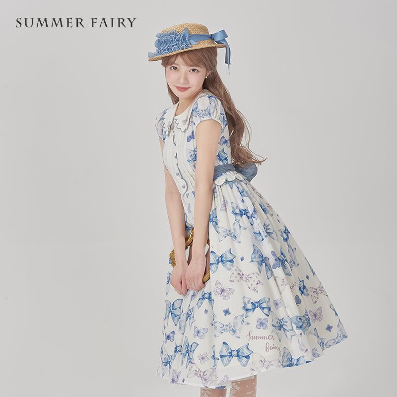 Ribbon Eternal Garden Short Sleeve Dress Type 2