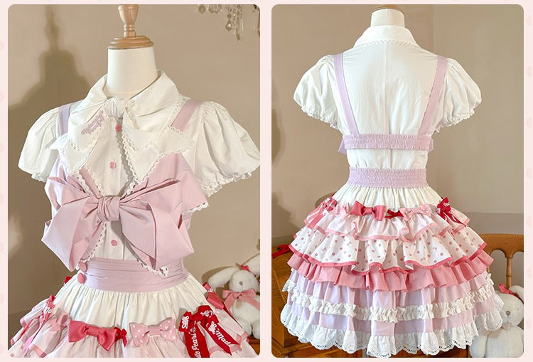 【受注予約6/11まで】Bow Rabbit ノースリーブトップス