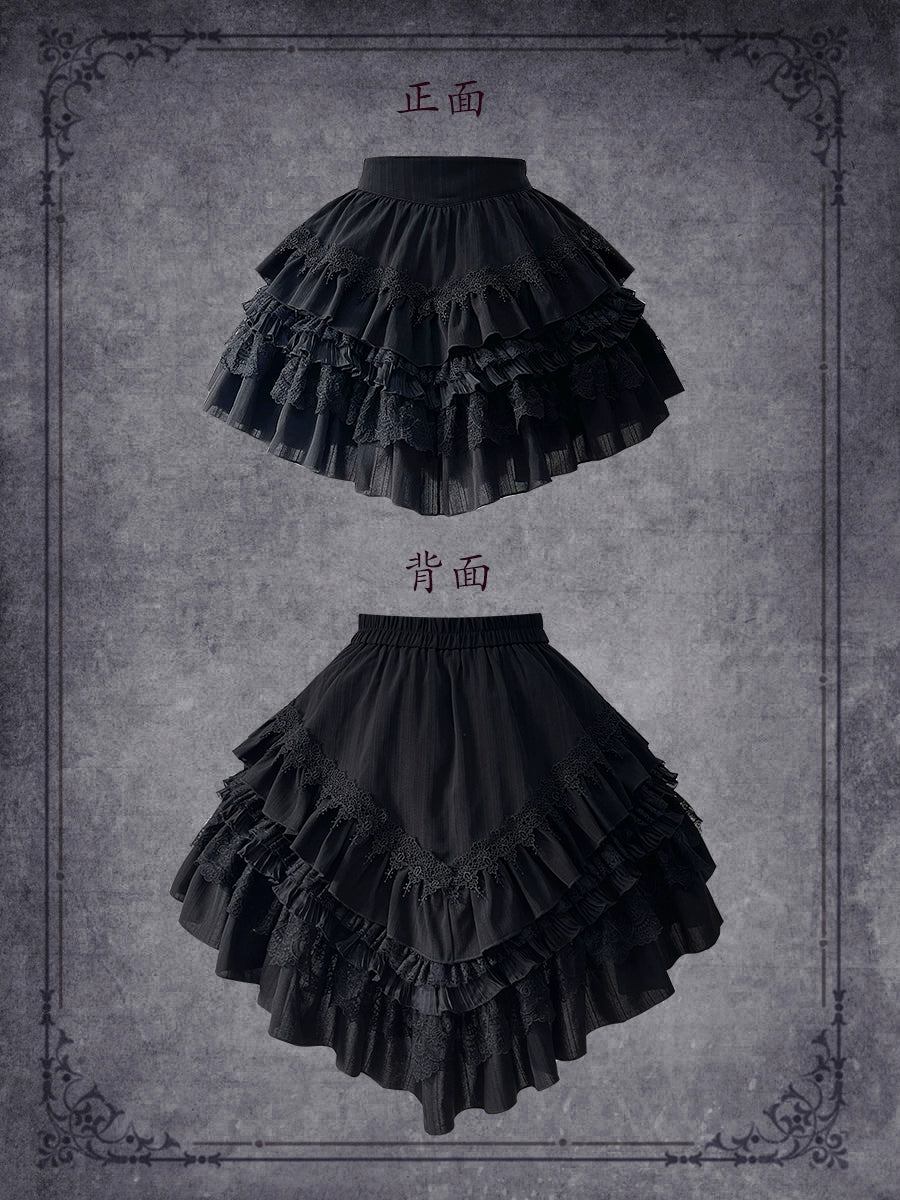 [Sales period ended] Breaking Celemony Gothic Lolita Mini Skirt