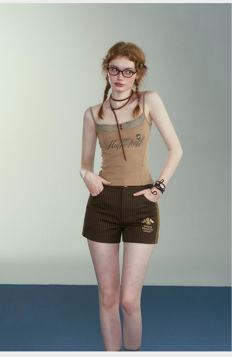 [Pre-order] Hogwarts School of Witchcraft and Wizardry Striped Shorts