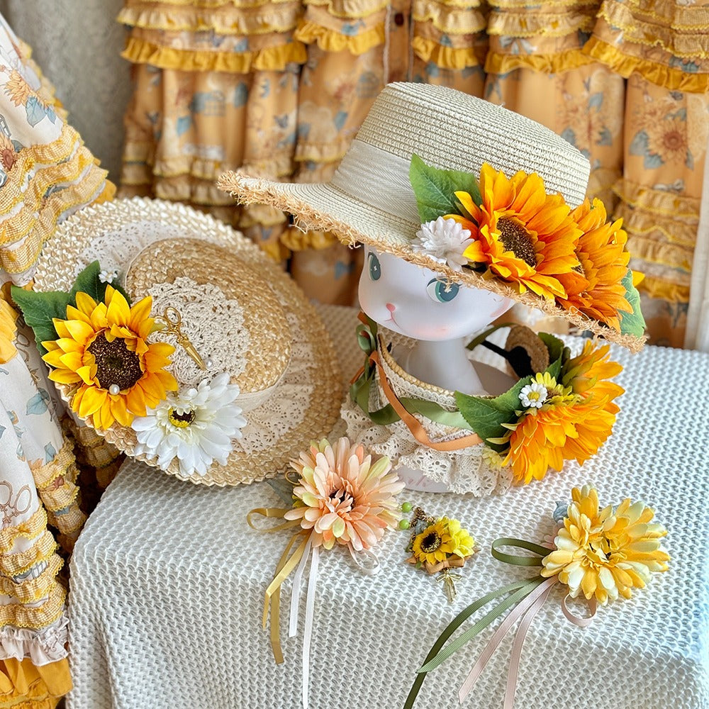 Only available with simultaneous purchase [Orders accepted until 10/29] Gardening Sunflower accessories