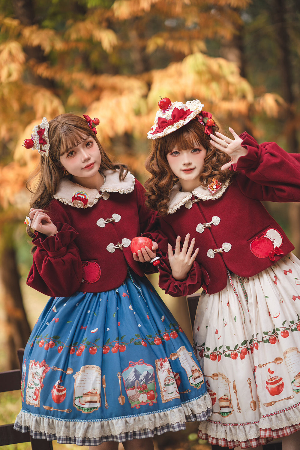 【予約販売】Apple Garden ショートコート