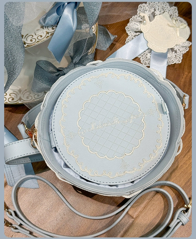 【受注予約7/8まで】Antique Porcelain Plates ティーカップバッグ