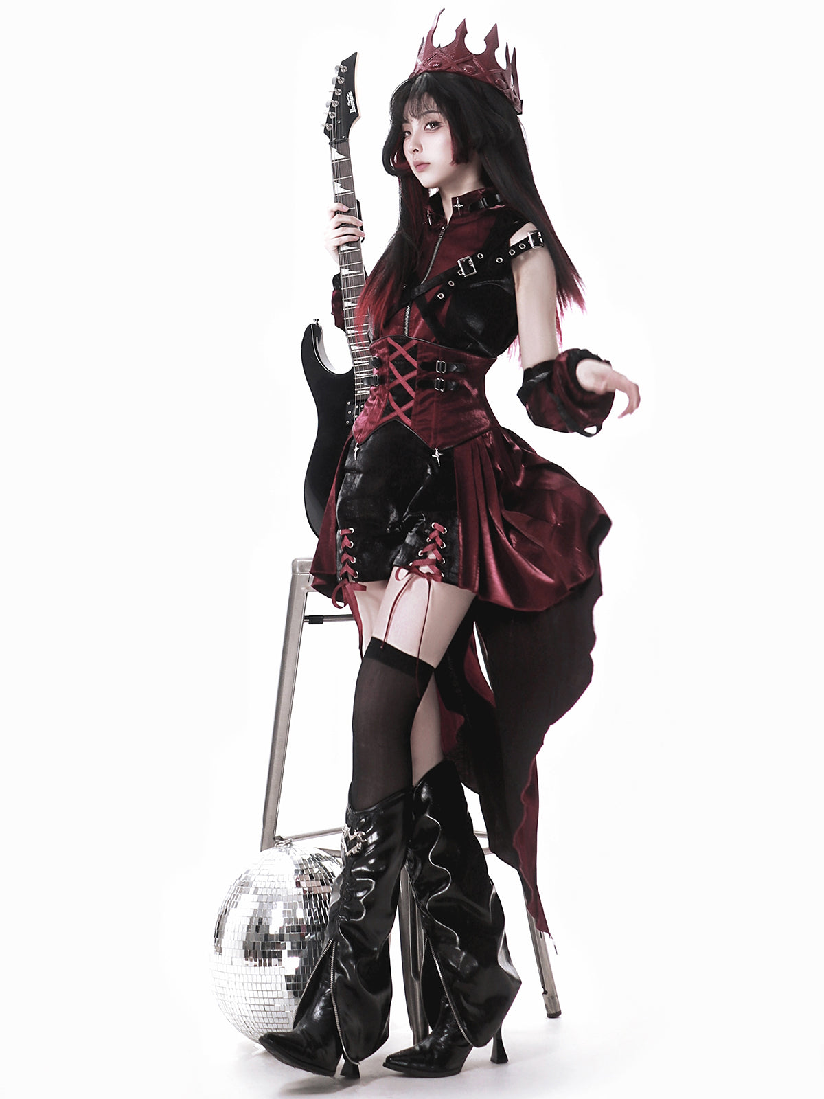 Assassin ブラックベルトショートパンツ4点セット