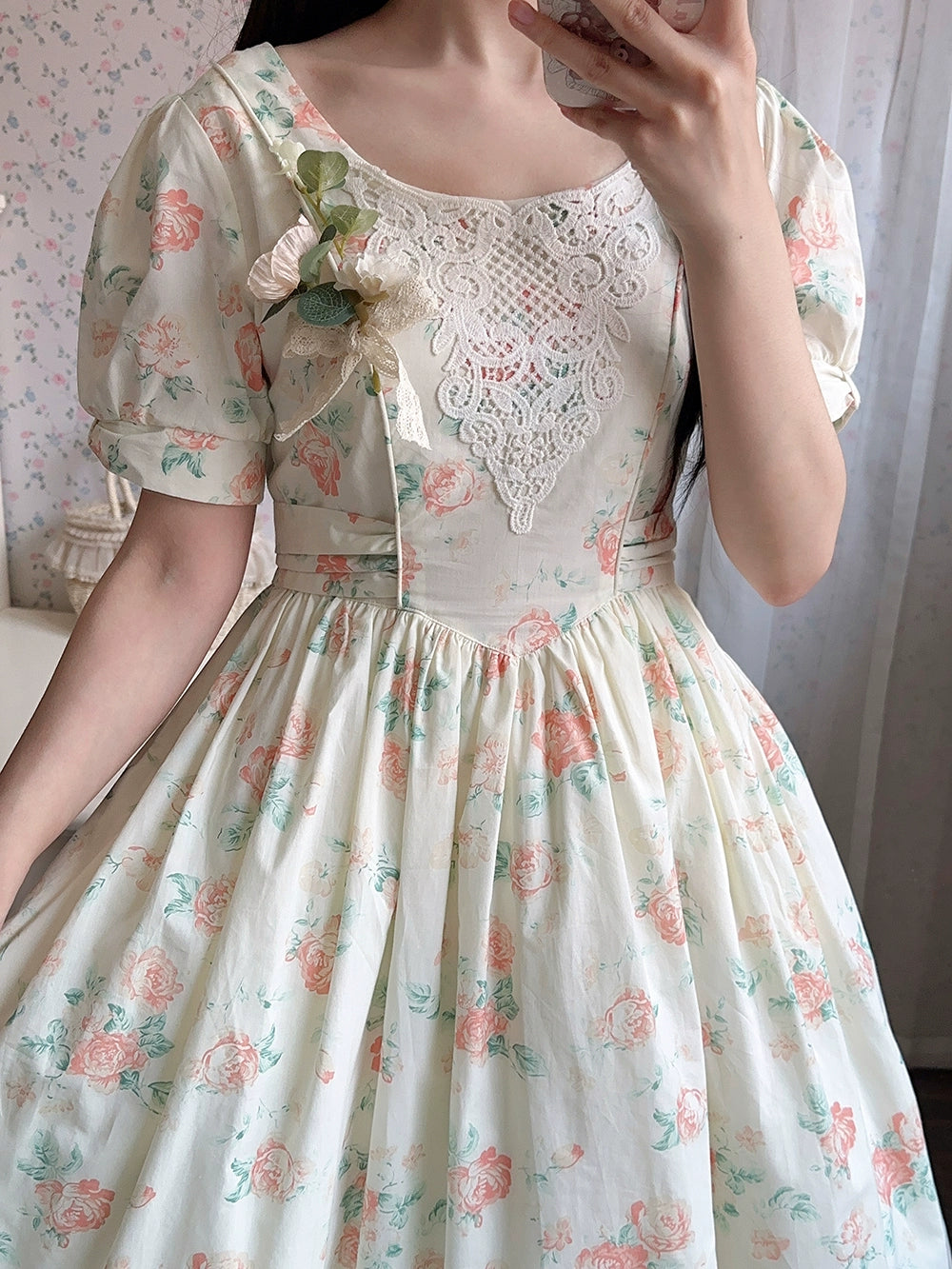 [Only available with simultaneous purchase] Rose Song hats, corsages and other accessories