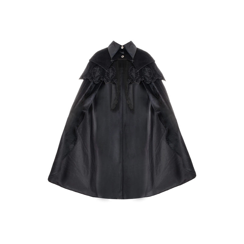 Thorns Cross 2way black cloak