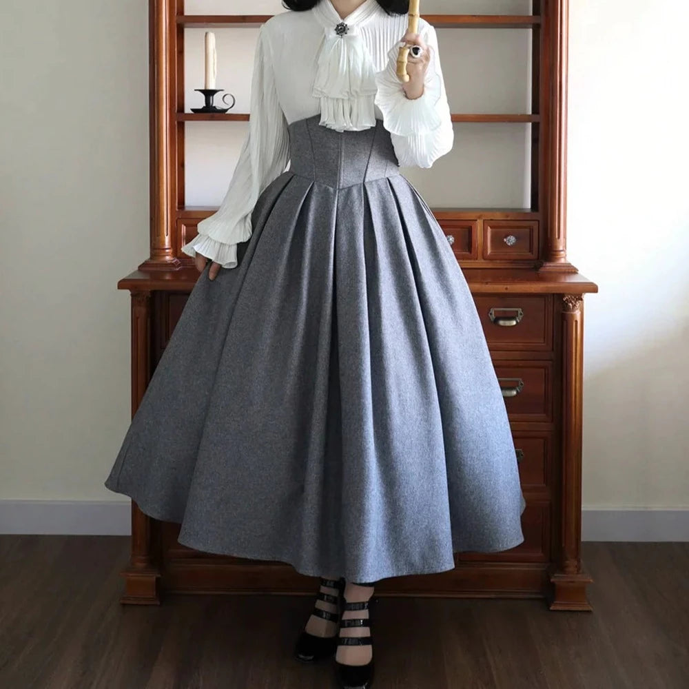 Lyra Theatre High Waist Skirt (Plain Type)