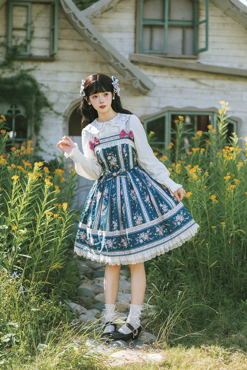 【受注予約10/20まで】Susan Garden クラシカルジャンパースカート