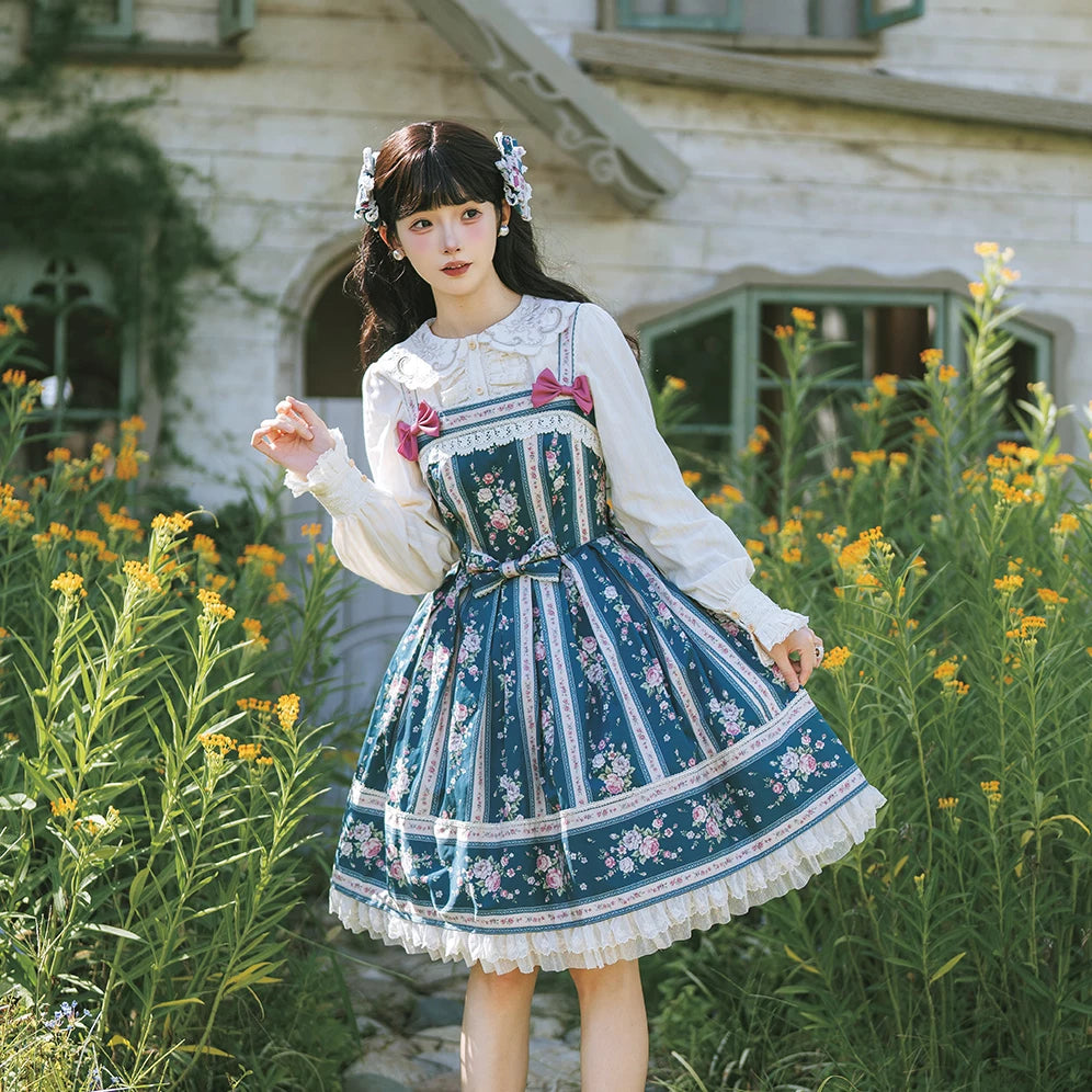 【受注予約10/20まで】Susan Garden クラシカルジャンパースカート