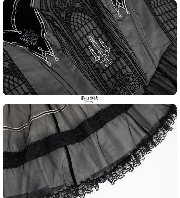 [Sale period ended] Evensong veil jumper skirt