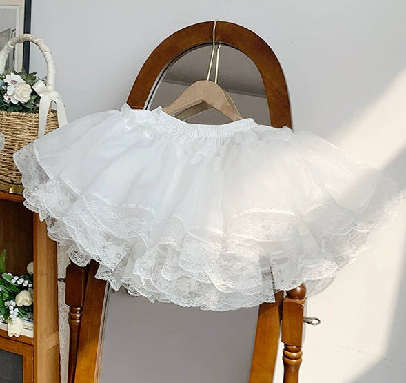 ボリュームレースパニエ35cm