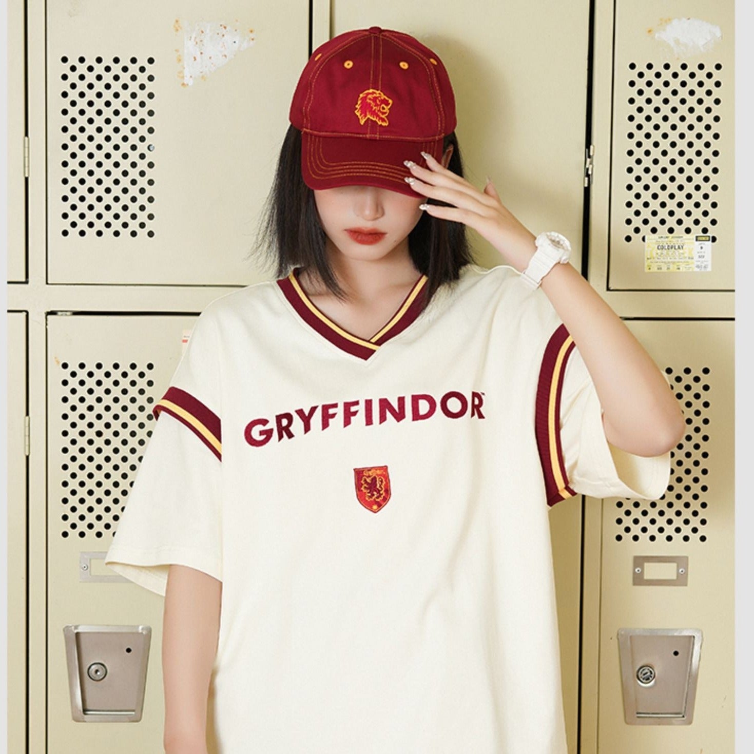 Hogwarts School of Witchcraft and Wizardry V-Neck Pullover