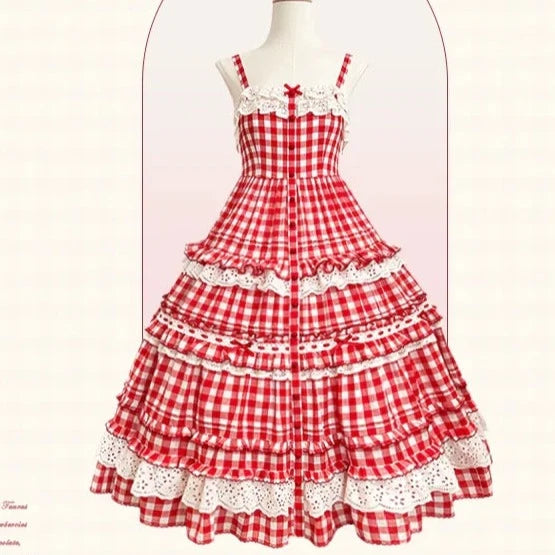 Strawberry Basket ジャンパースカート