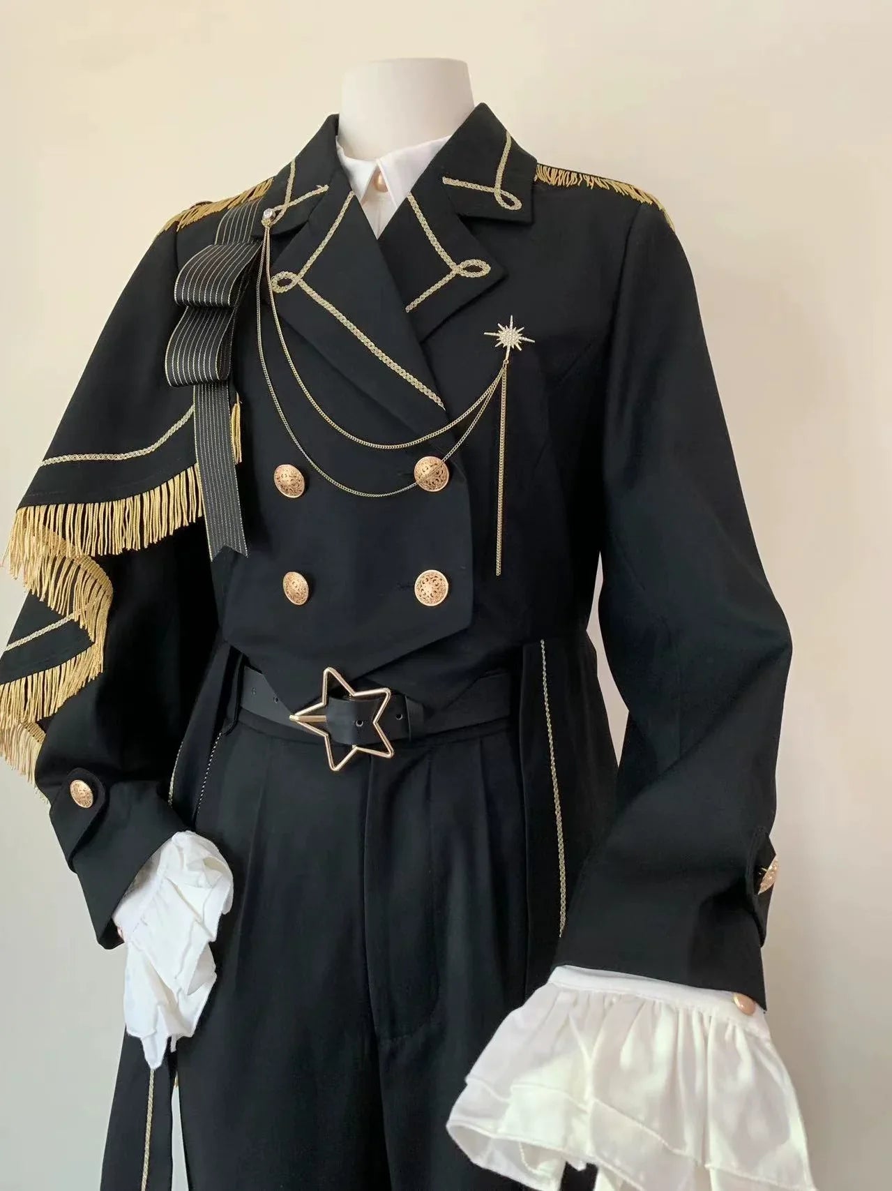 再販・受注予約6/25まで】星巡夜 皇子系騎士風ジャケット 再販・受注予約6/25まで】星巡夜 皇子系騎士風ジャケット