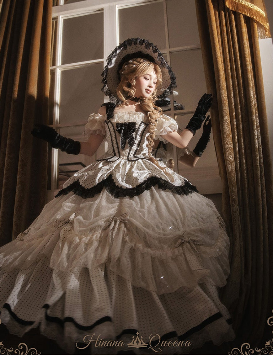 【受注予約11/23まで】The Nightingale of Paris モノトーンドレス・エレガントタイプ